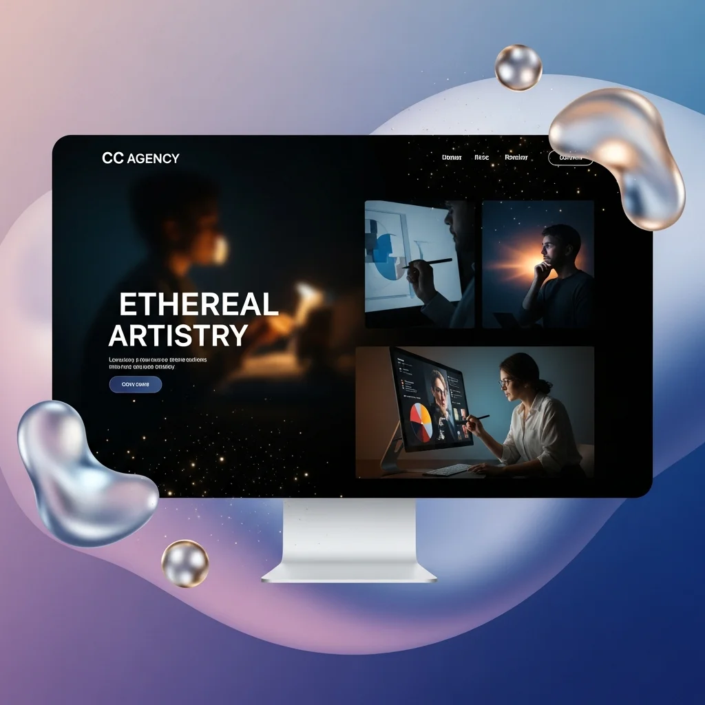 CC Agency: Cutting-Edge Marketing Website Design - Image 3