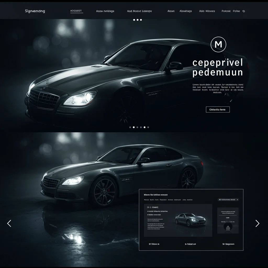 AI Concept: Car Classifieds & Auto Sales Website Design - Image 3