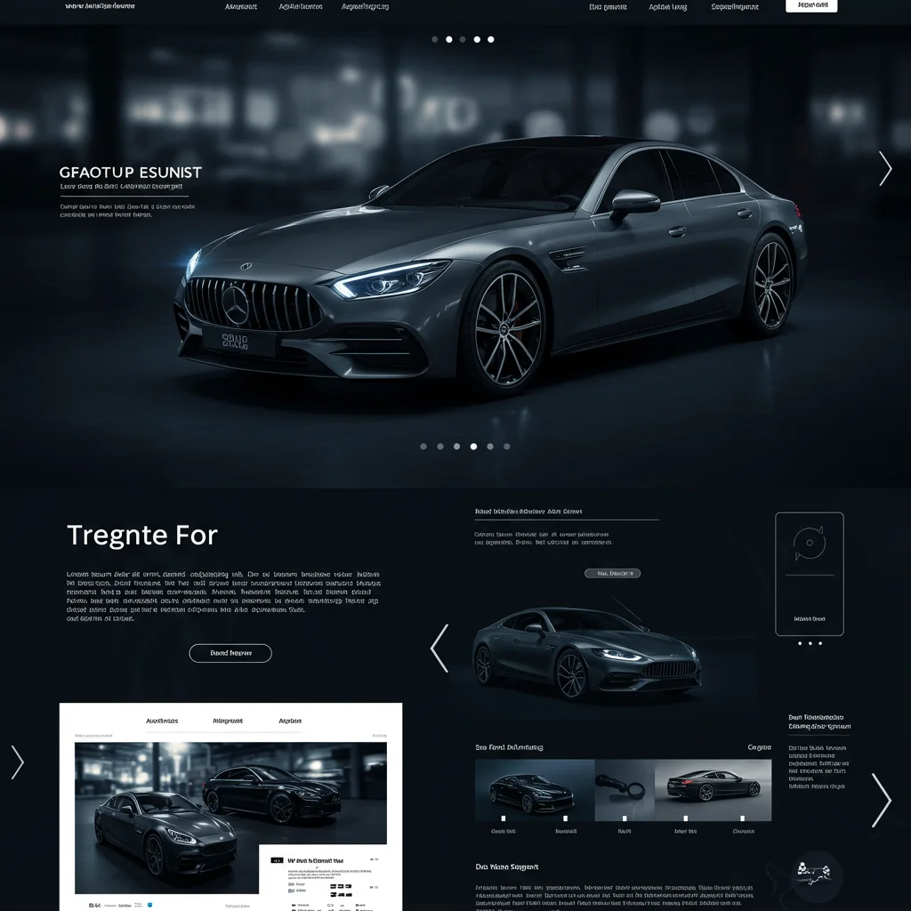 AI Concept: Car Classifieds & Auto Sales Website Design - Image 4