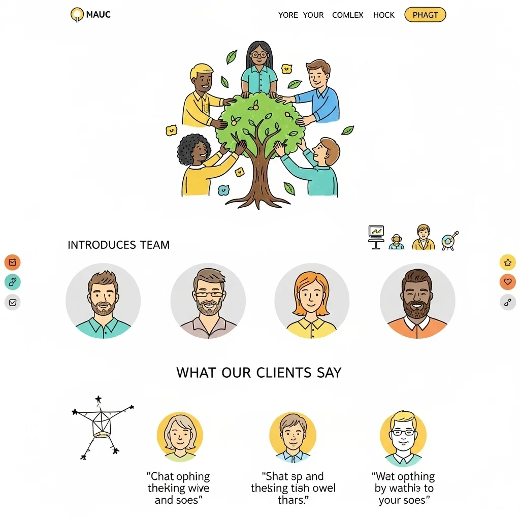 Corporate Website Design V2.3 - AI Generated - Image 1