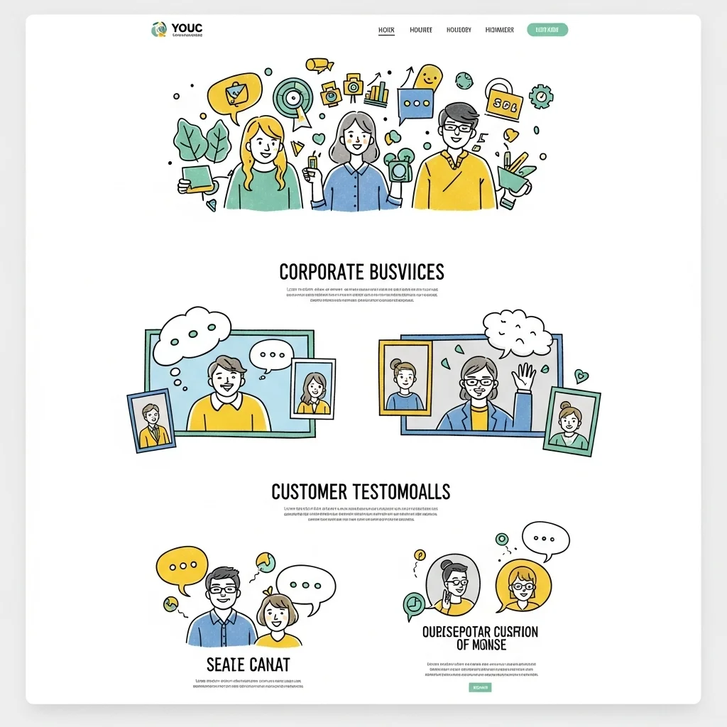 Corporate Website Design V2.3 - AI Generated - Image 2