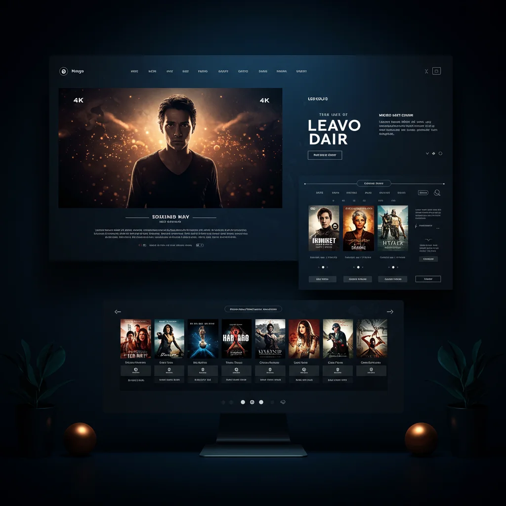 StreamFlix AI Website Design | Movies & TV Shows - Image 1