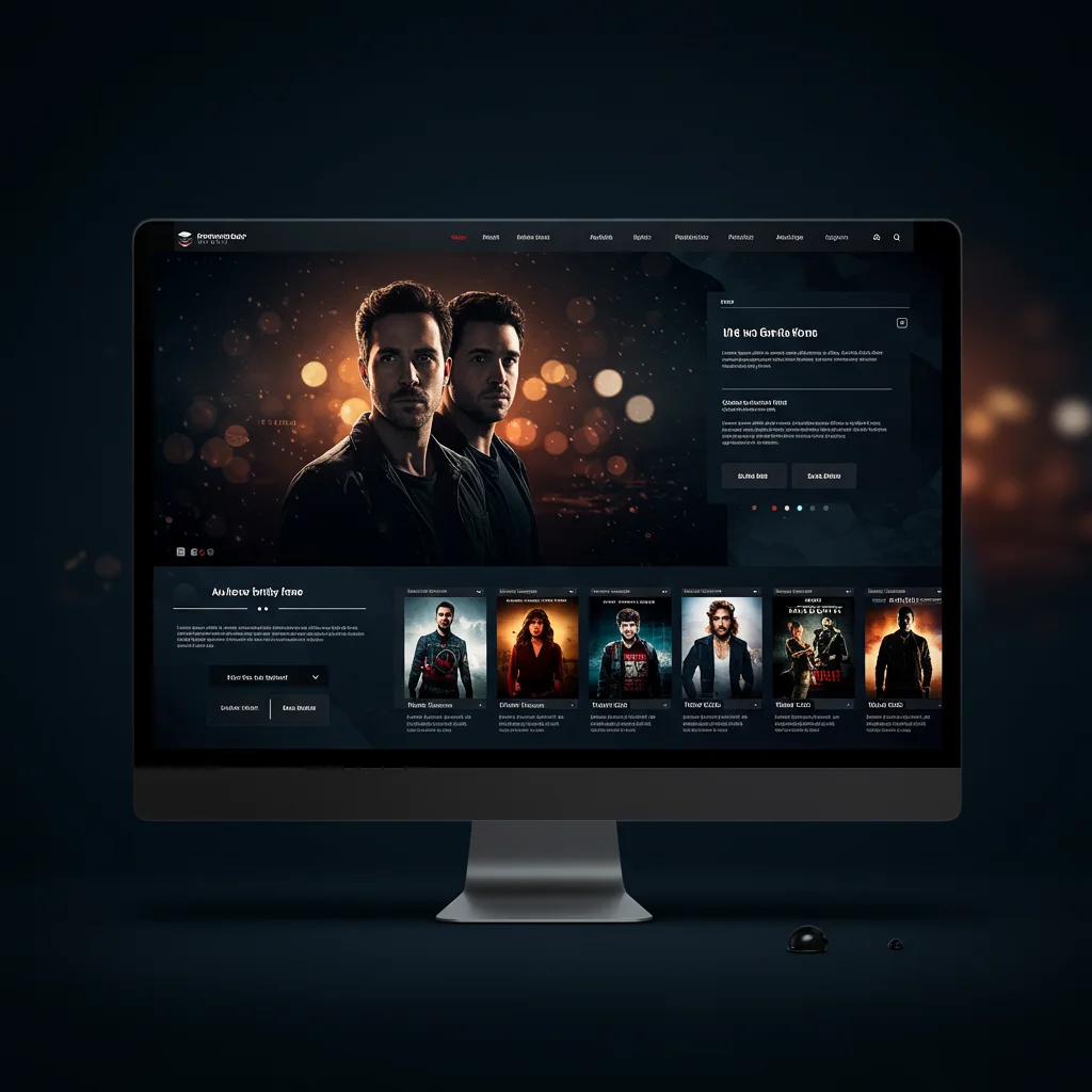 StreamFlix AI Website Design | Movies & TV Shows - Image 2