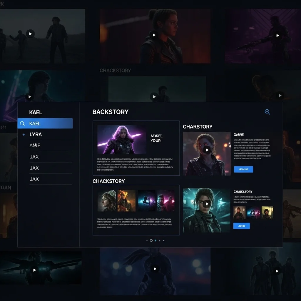Entertainment Media Website Design: AI-Generated Concept - Image 1
