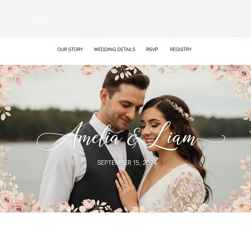 Events Conference Website Design: AI-Generated Concept - Image 1