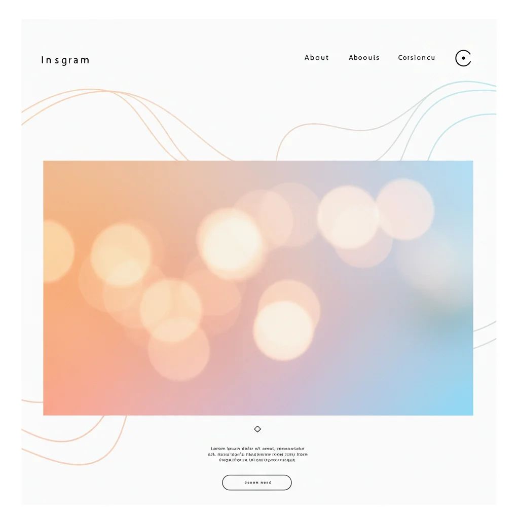 AI-Powered Instagram Web Platform Design Concept - Image 1
