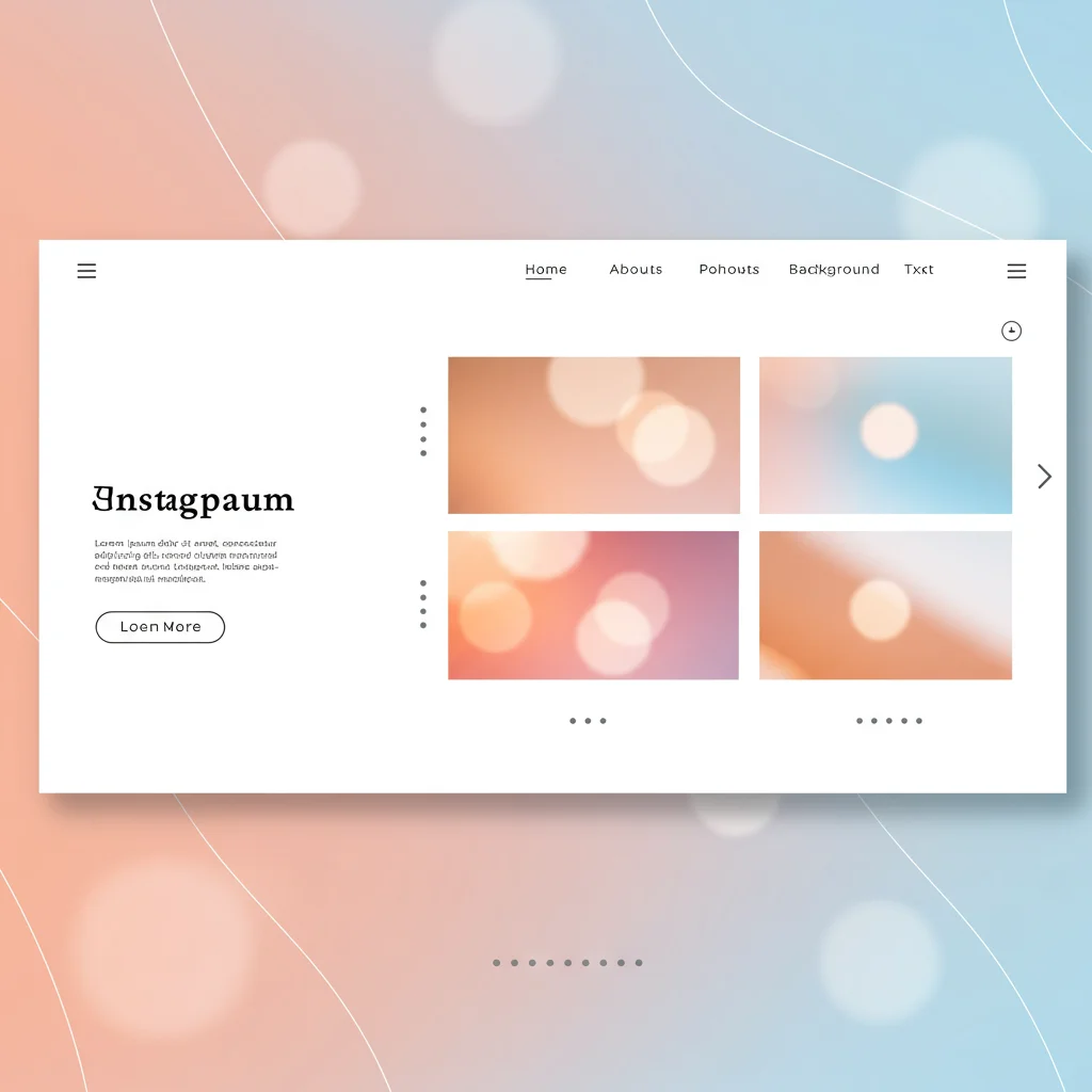 AI-Powered Instagram Web Platform Design Concept - Image 4