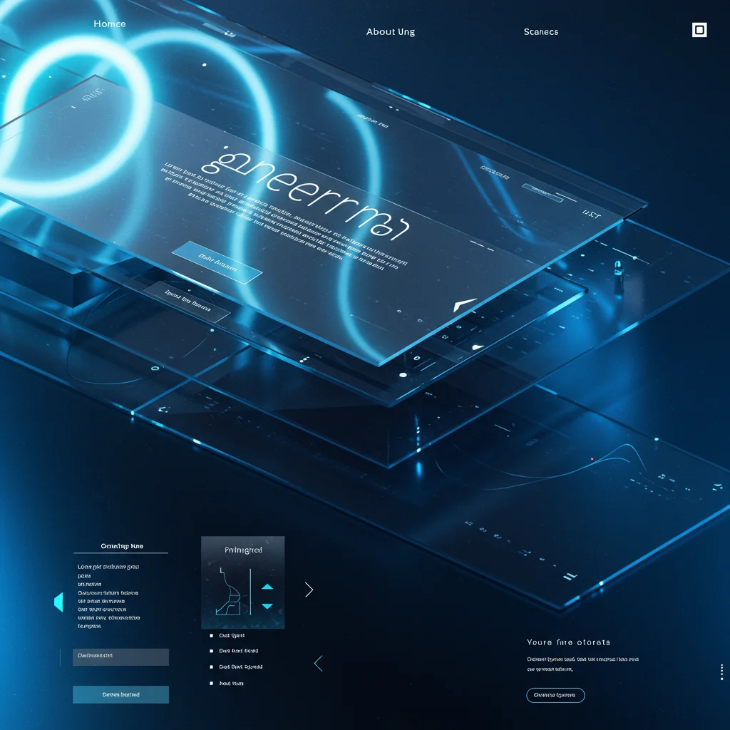 Versatile Sales Company Web Design | AI Concept - Image 3