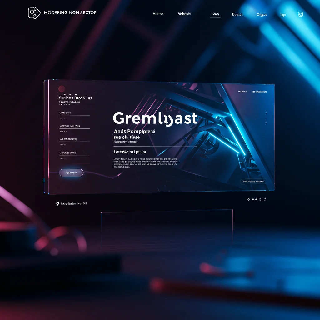 Versatile Sales Company Web Design | AI Concept - Image 4