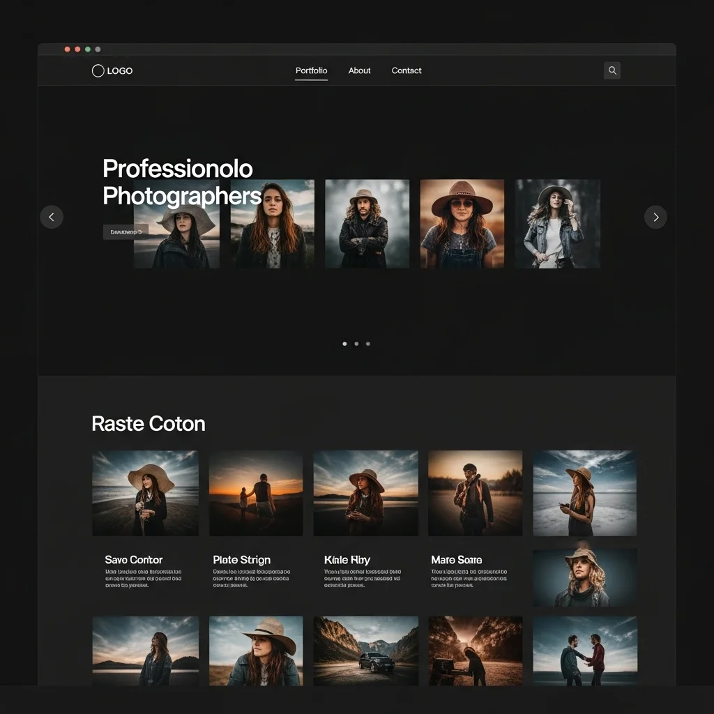 Yaradıcı Portfolio Veb Sayt Dizaynı V2.3 - Şəkil 4