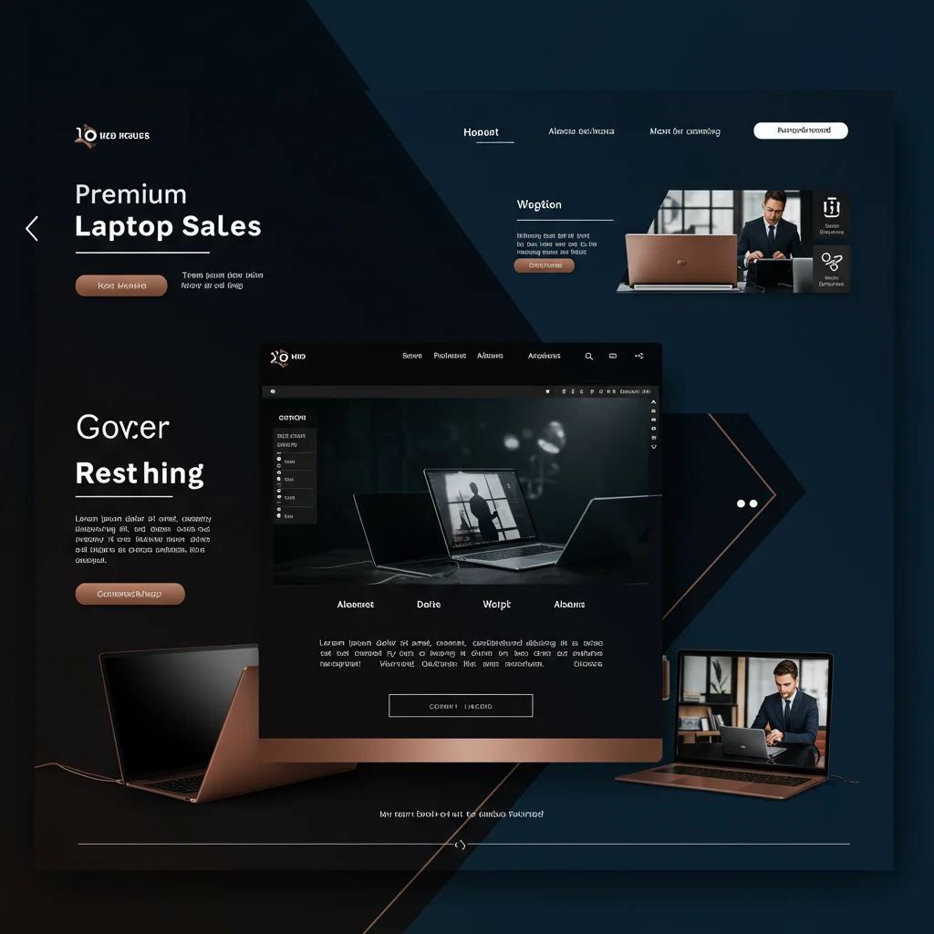 Sleek E-commerce Design for Notebook Sales Stores - Image 3