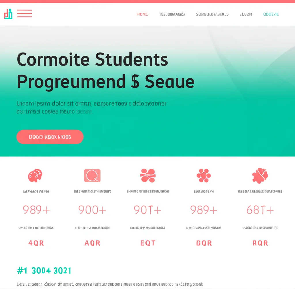 AI-Generated Services Page Design 2: Bold and Engaging