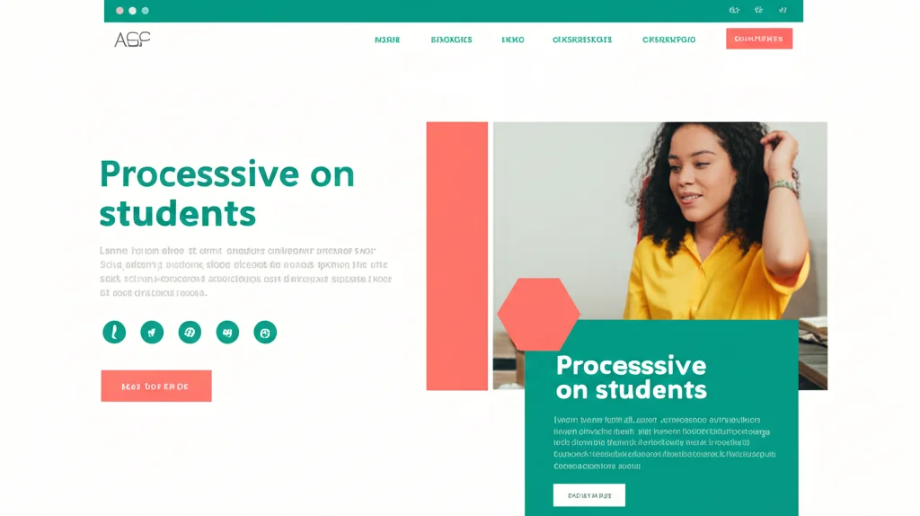 AI-Generated Services Page Design 4: Creative and Unique