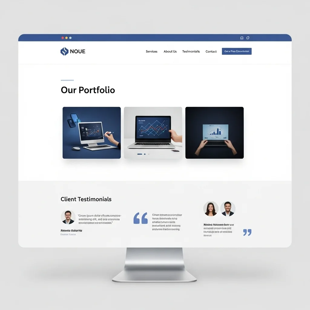 Дизайн веб-сайта SaaS 4: концепция, созданная ИИ