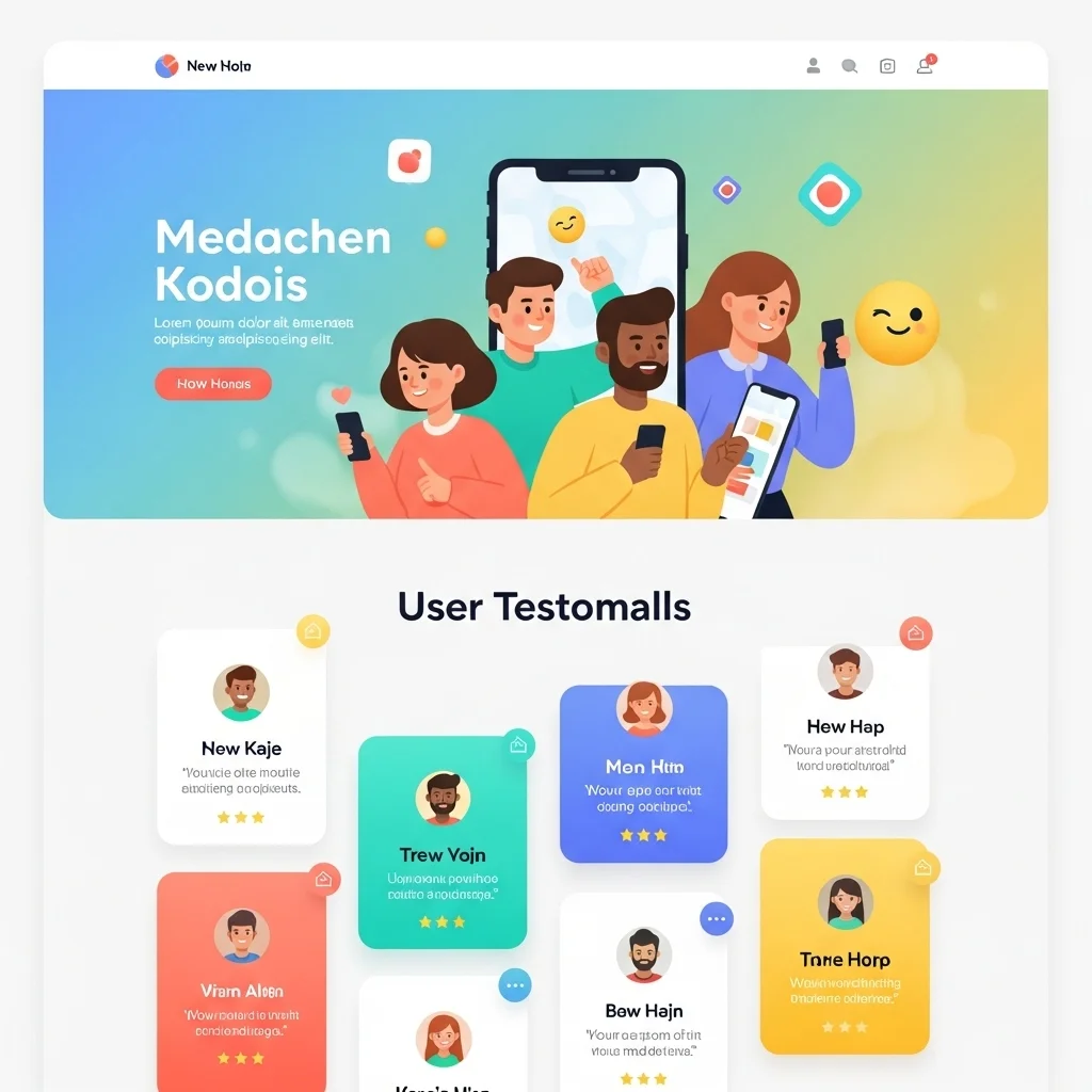 AI-Generated SaaS v2 Website Design Concept 1