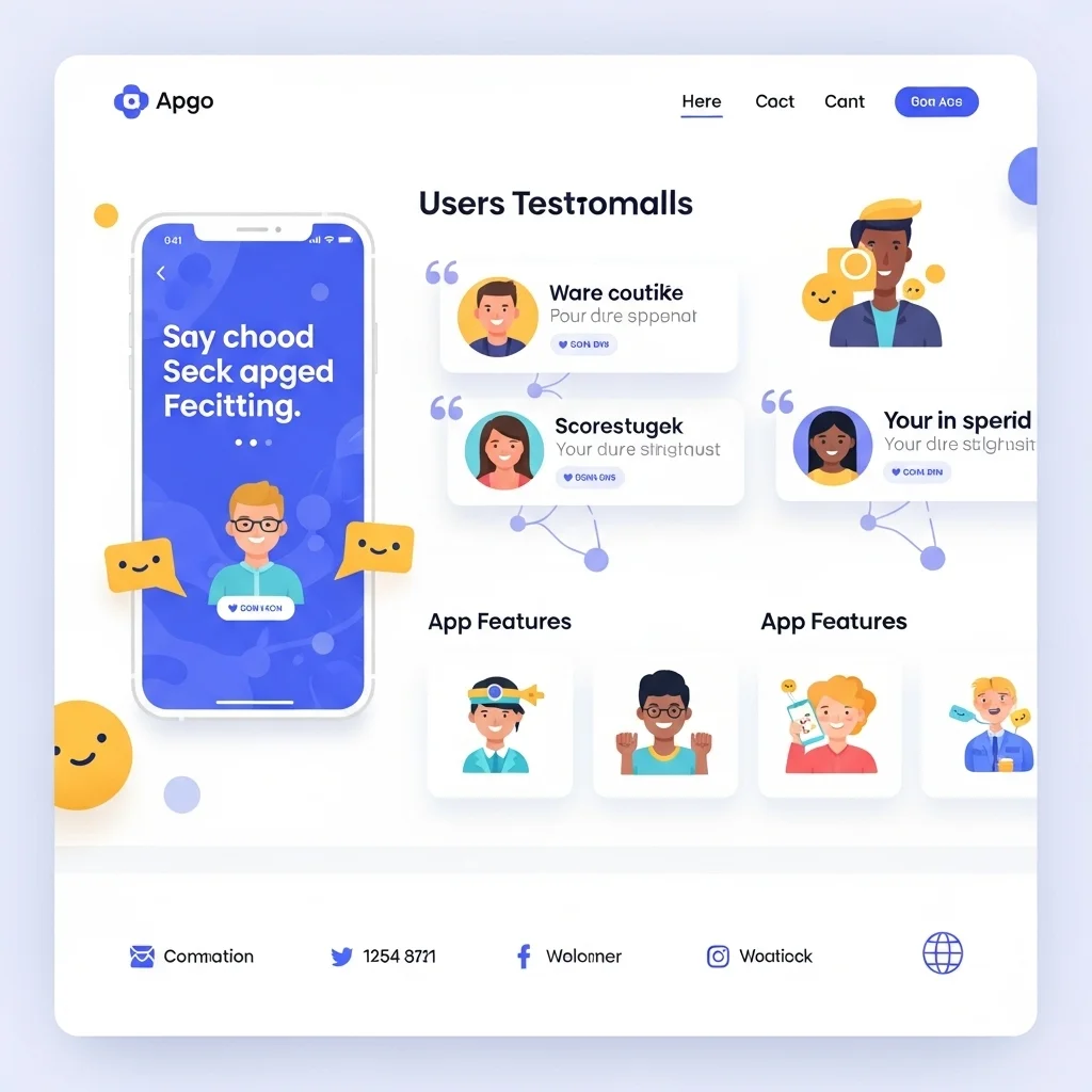 AI-Generated SaaS v2 Website Design Concept 3