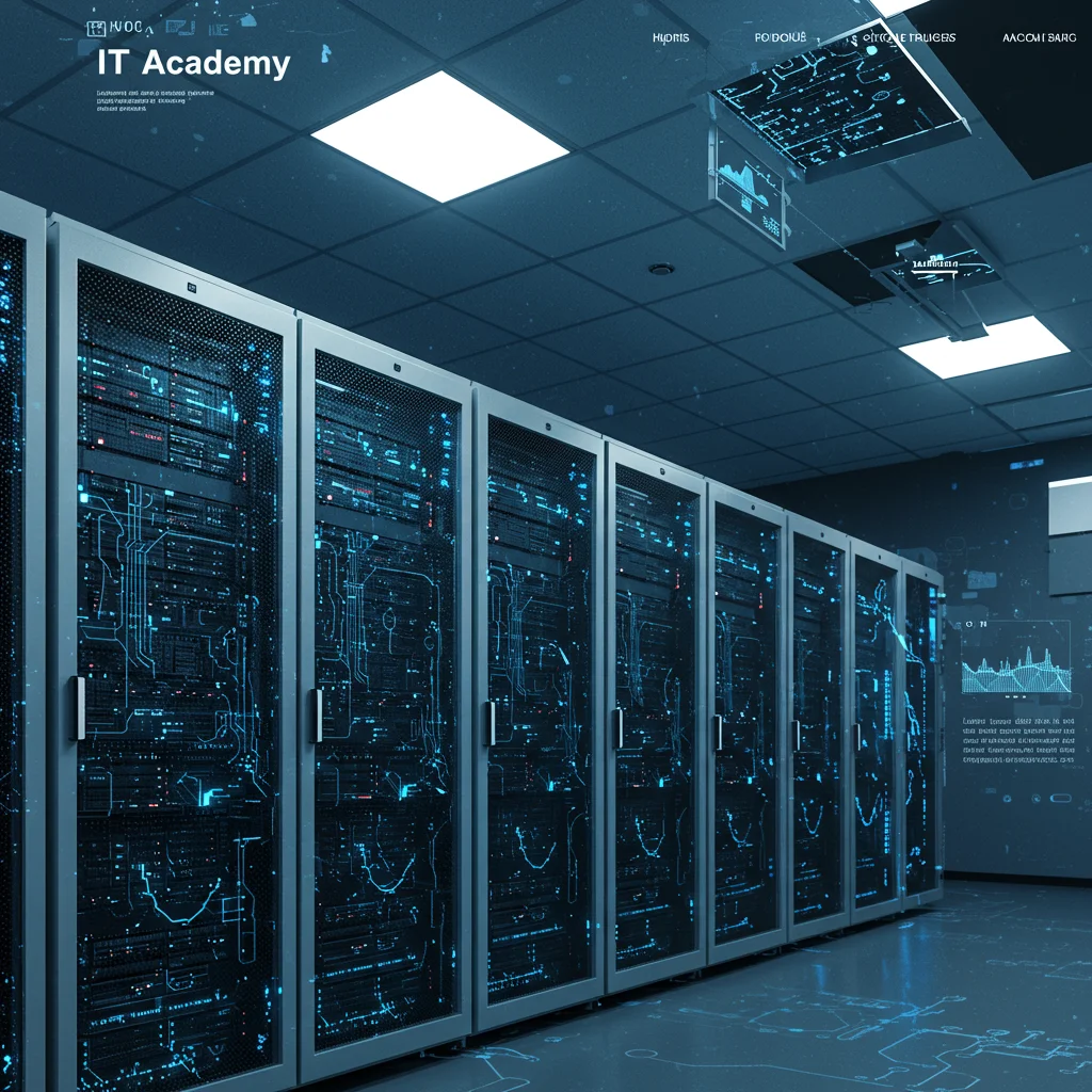 Modern IT Academy Website Design Concept | AI-Powered - Image 1