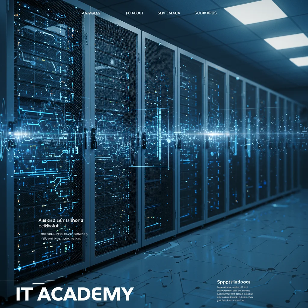 Modern IT Academy Website Design Concept | AI-Powered - Image 3