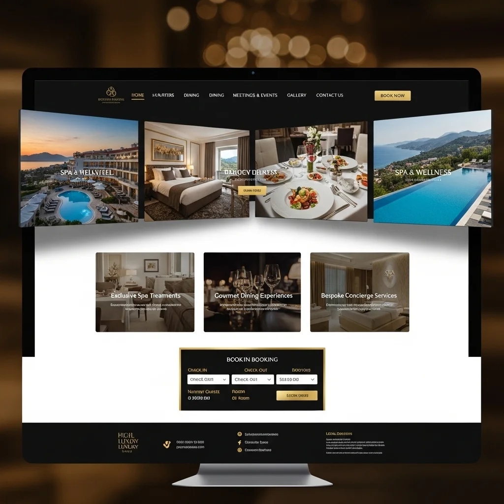 Süni İntellekt Tərəfindən Yaradılmış Səyahət Veb Sayt Dizayn Konsepti 1