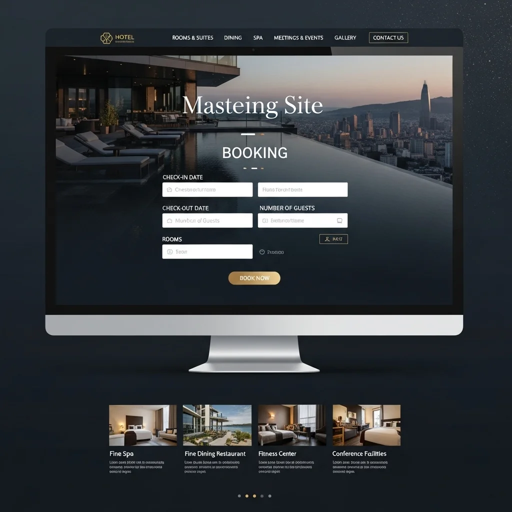 Süni İntellekt Tərəfindən Yaradılmış Səyahət Veb Sayt Dizayn Konsepti 2