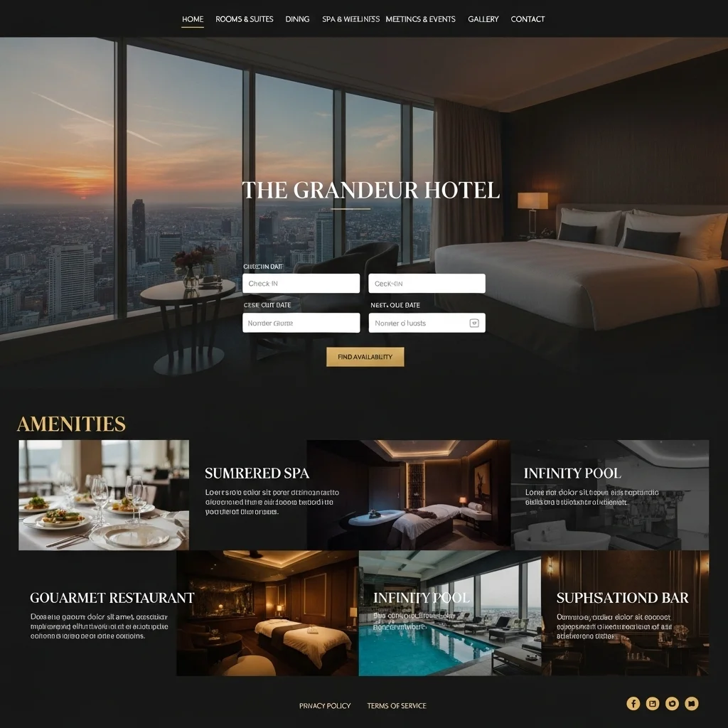 Süni İntellekt Tərəfindən Yaradılmış Səyahət Veb Sayt Dizayn Konsepti 4