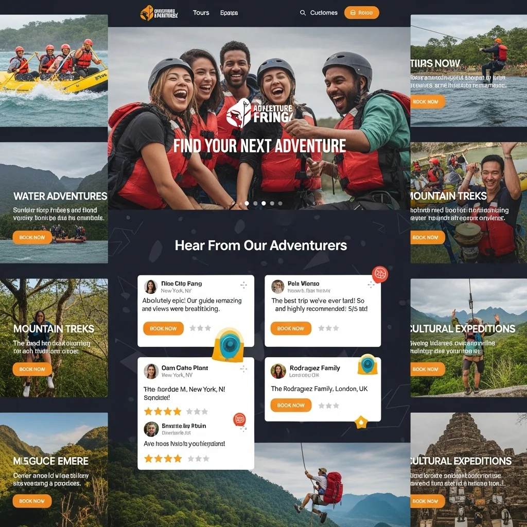 Travel Website Design: AI-Generated Concept - Image 4